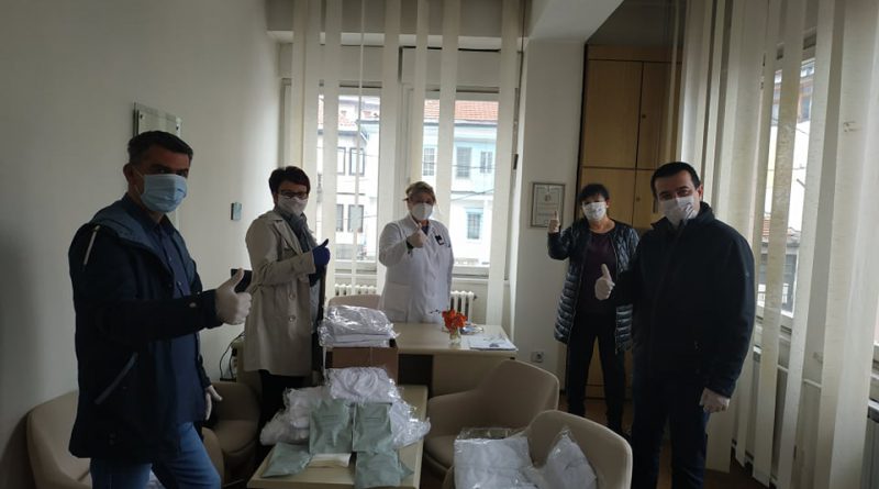 Дел од советниците донираа скафандери и маски за здравствениот дом Крушево