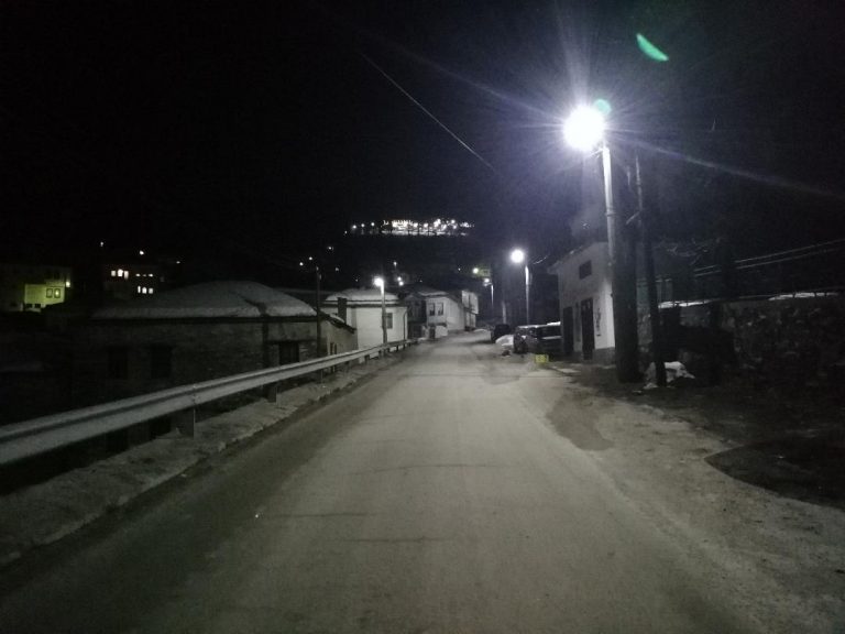 „ЛЕД“ осветлување на главната улица во Крушево