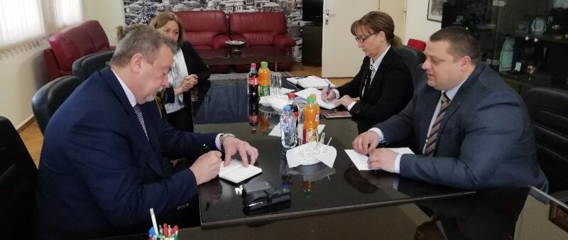 Работна средба на градоначалникот Христоски со Амбасадорот на Чешка