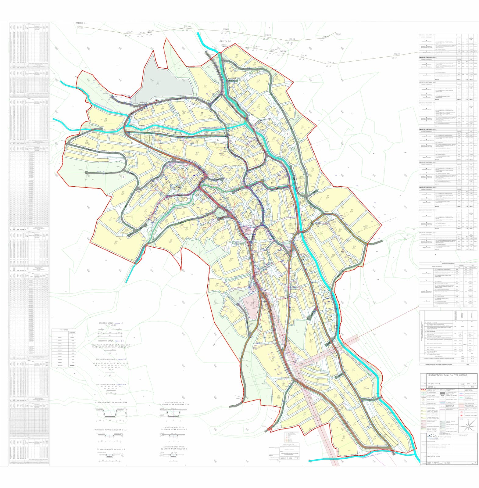 С О О П Ш Т Е Н И Е за организирање на повторна јавна презентација и јавна анкета за предлог  Урбанистички план за село Норово, Општина Крушево (плански период 2021-2031 година)
