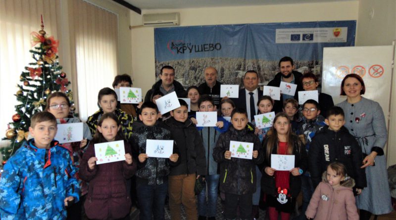 Стихотворба и честитки за градоначалникот за Нова година