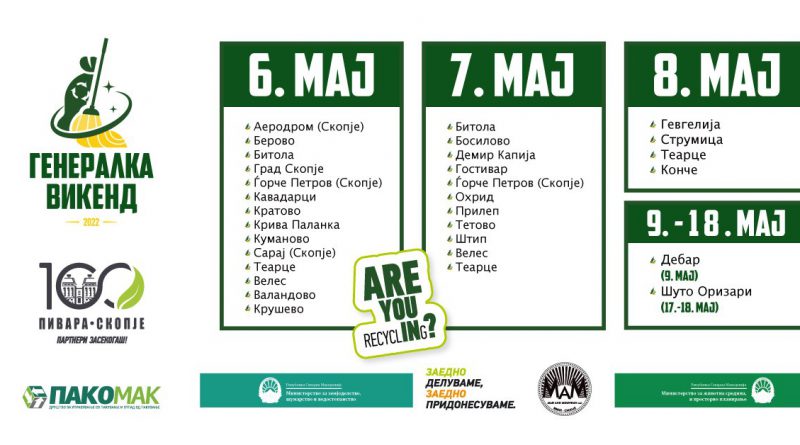 Утре еко акција – „Генералка викенд“ за иднината на Крушево